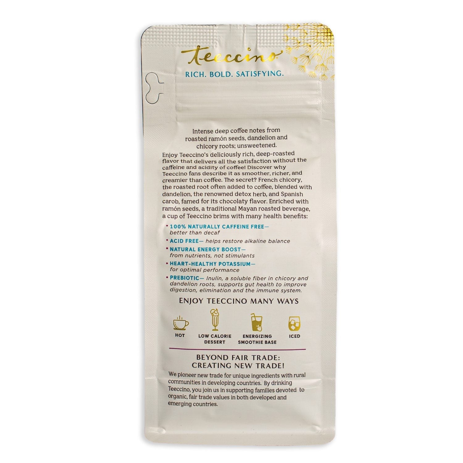 Dandelion Dark Roast Herbal Coffee