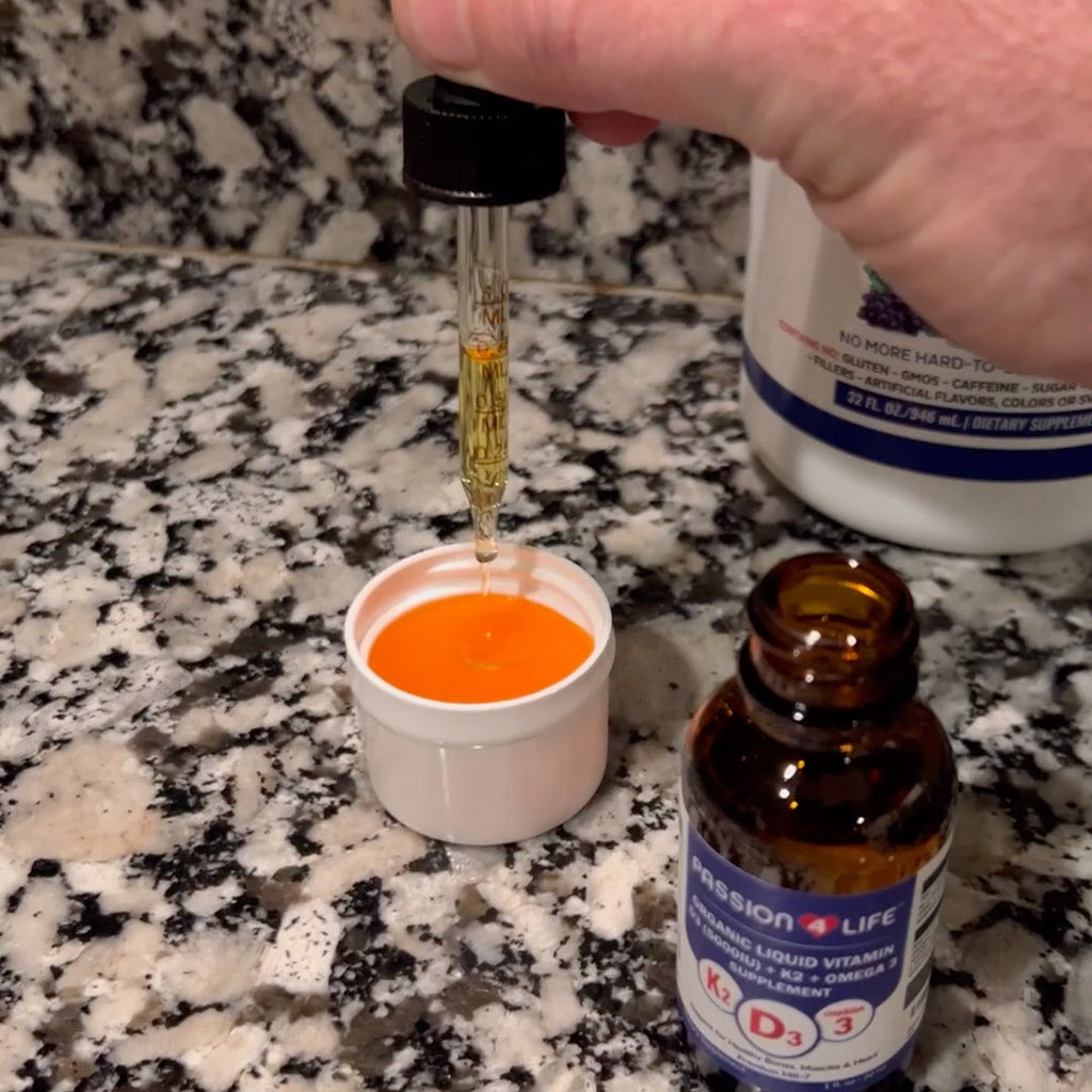 D3, K2 & Omega-3 Daily Liquid Vitamins