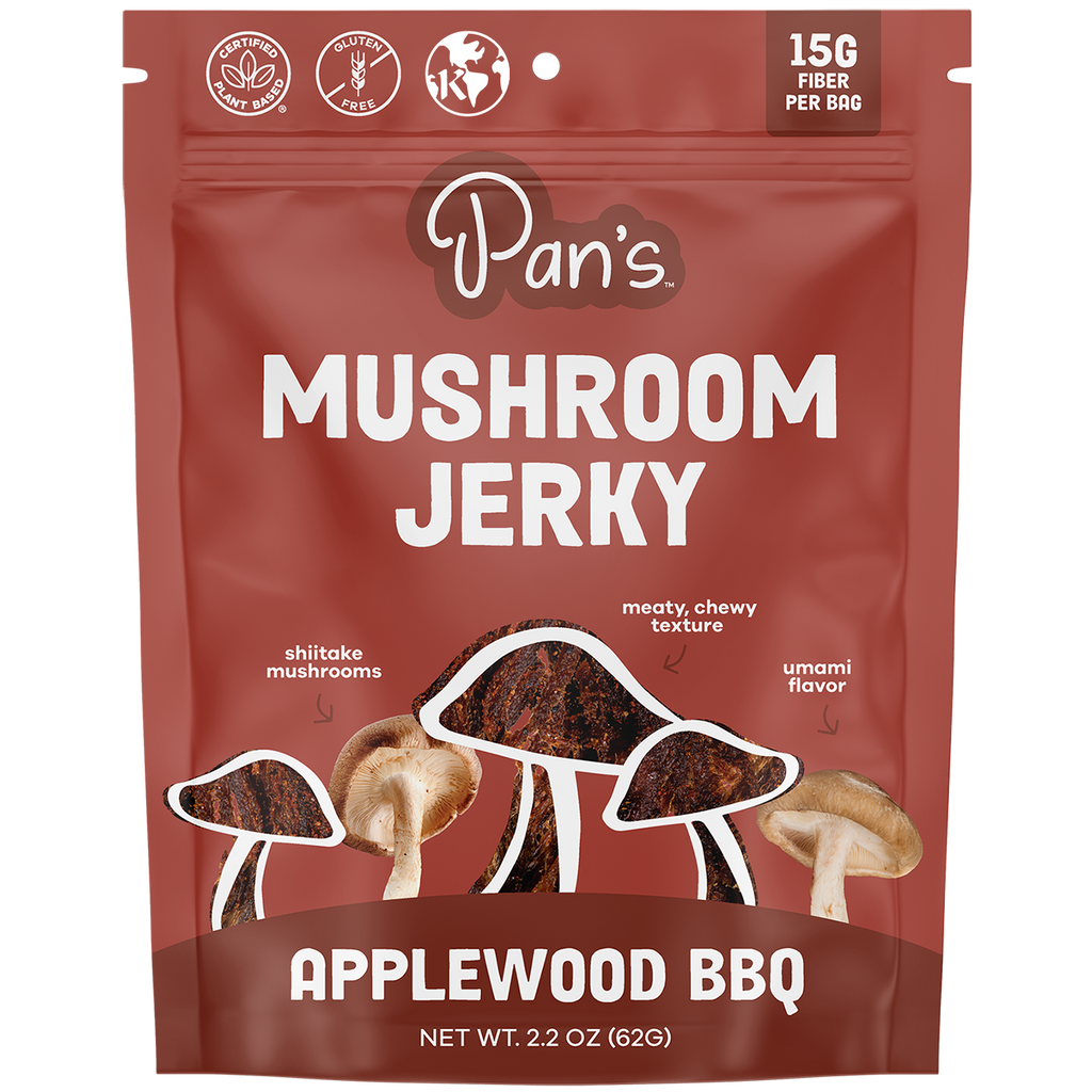 Applewood BBQ Mushroom Jerky