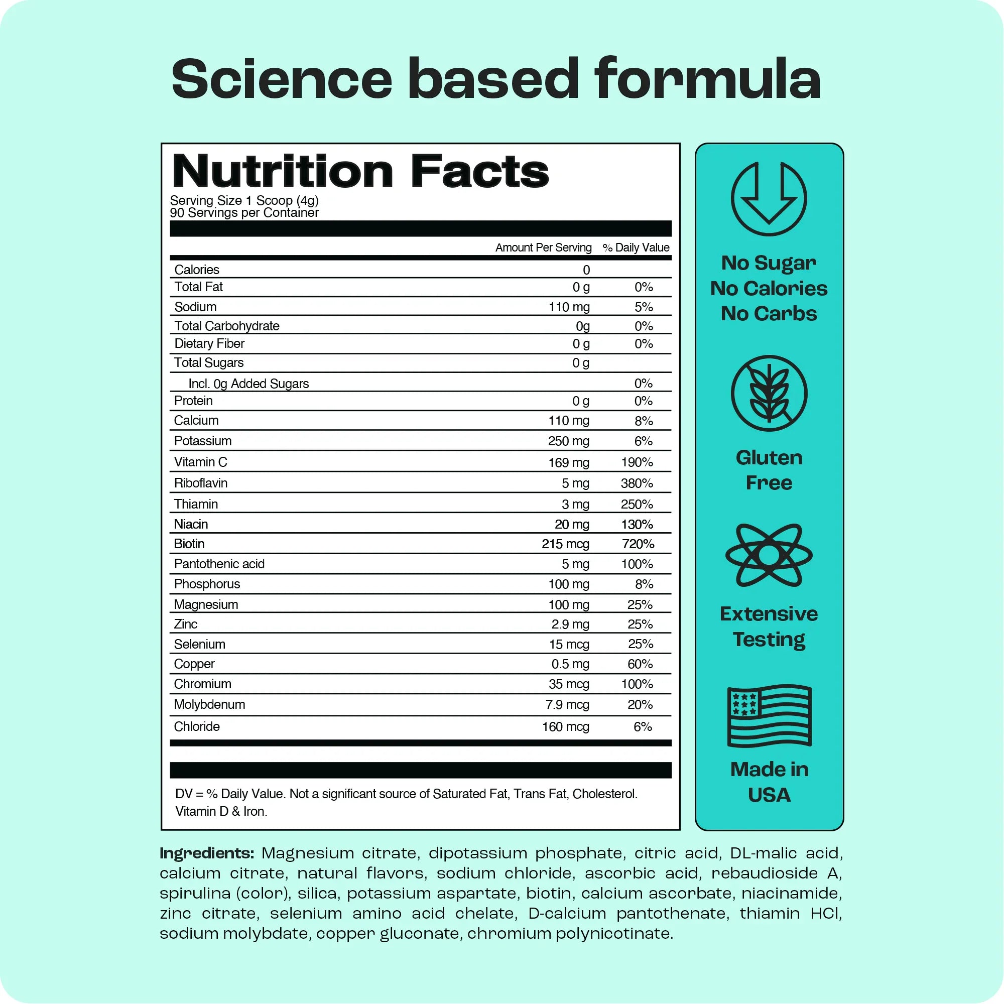 Electrolyte Recovery Plus Powder (Sugar-Free)